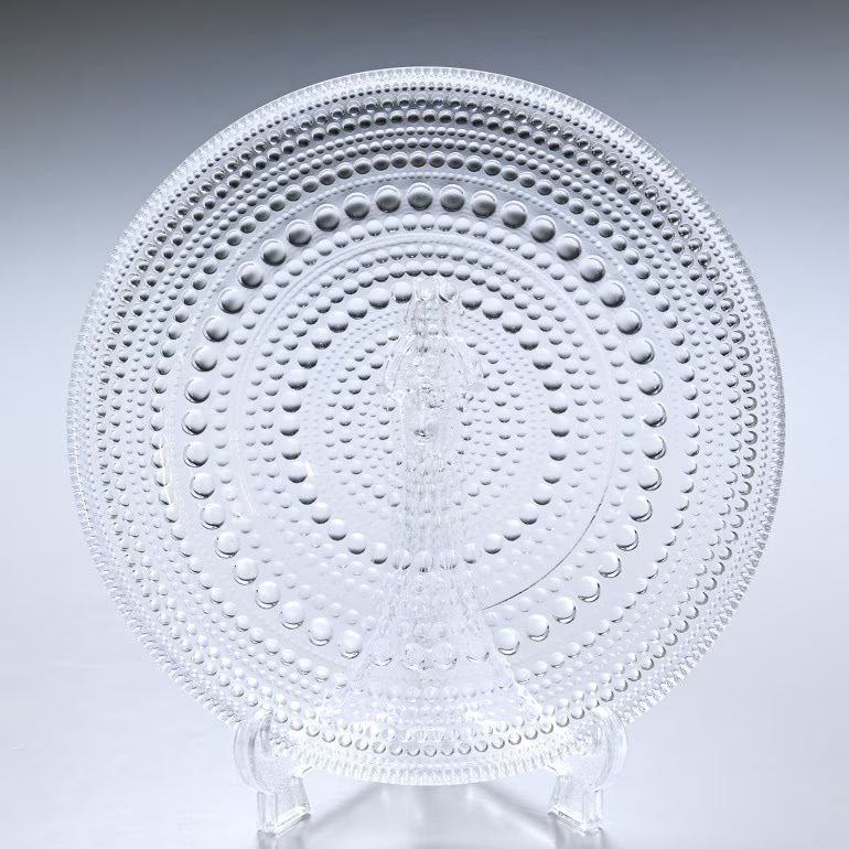 イッタラ iittala プレート カステヘルミ ガラス 17cm クリア 1007055