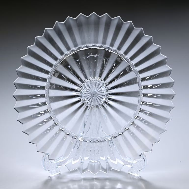 バカラ Baccarat プレート 飾り皿 ミルニュイ スモールトレイ L 26cm 2104544