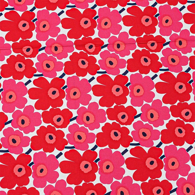 マリメッコ marimekko 生地 切売り 50cmから注文可能(10cm単位)ミニウニッコ 幅約147cm マリメッコ生地 花 花柄 北欧生地 ファブリック 北欧デザイン ネコポス限定出荷