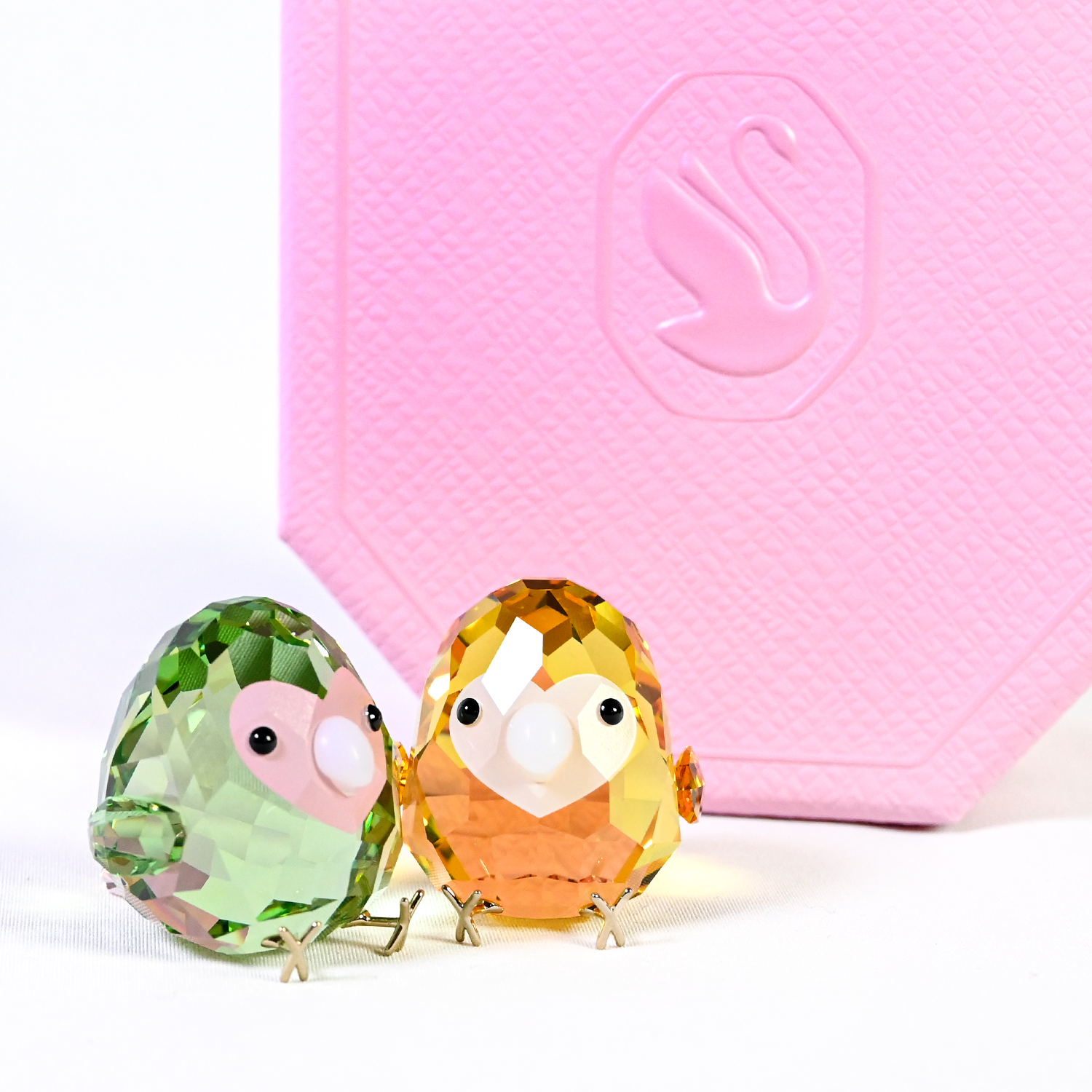 スワロフスキー フィギュリン All you Need are Birds ラブバード