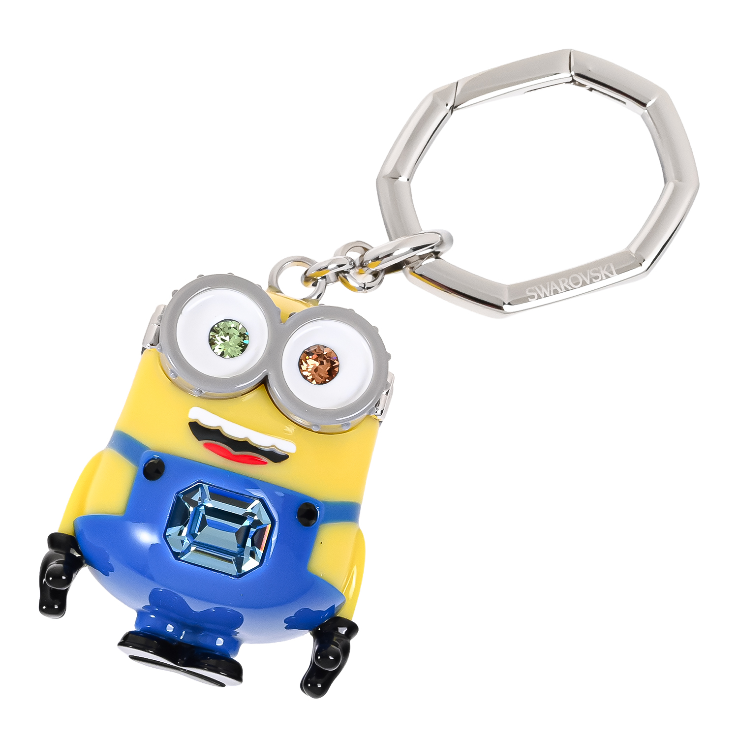 スワロフスキー キーリング キーホルダー Minions ミニオンズ ボブ レディース 5746382 バッグチャーム