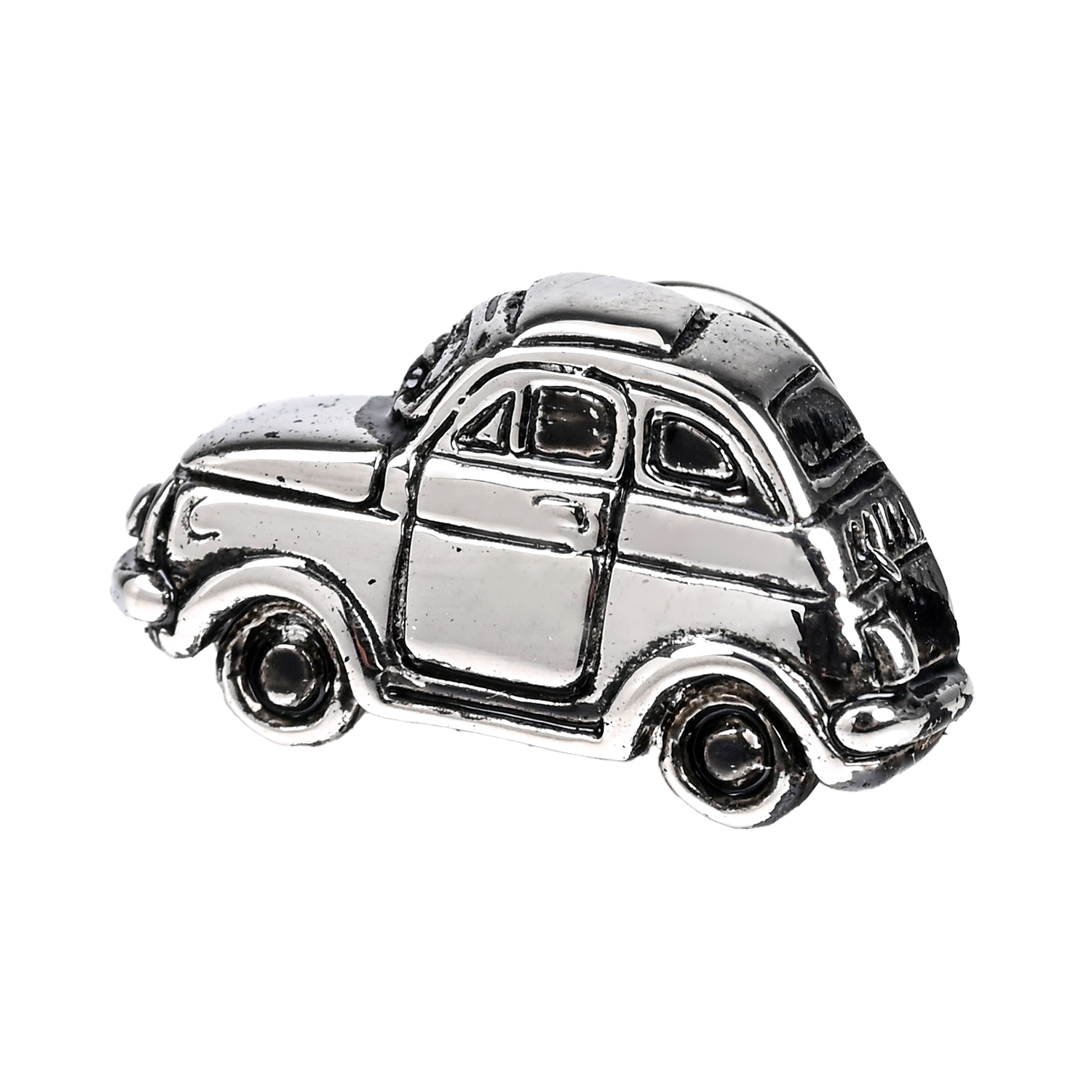 モンアート MONART ラペルピン メンズ ピンズ型 ピンバッジ クラシックカー 車 シルバー SC/K69 Made in Italy